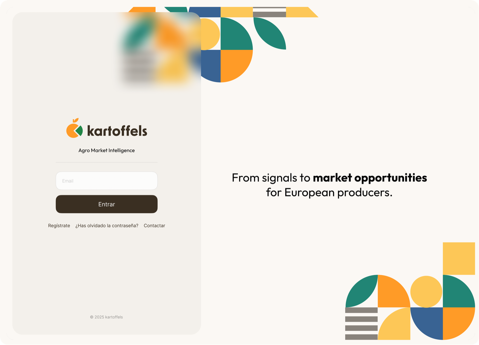 Acceso a Kartoffels: «From signals to market opportunities for European producers»